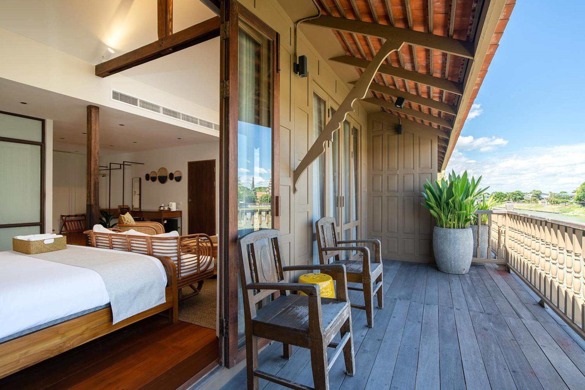 Syama Residence And Cafe Phra Nakhon Si Ayutthaya Dış mekan fotoğraf