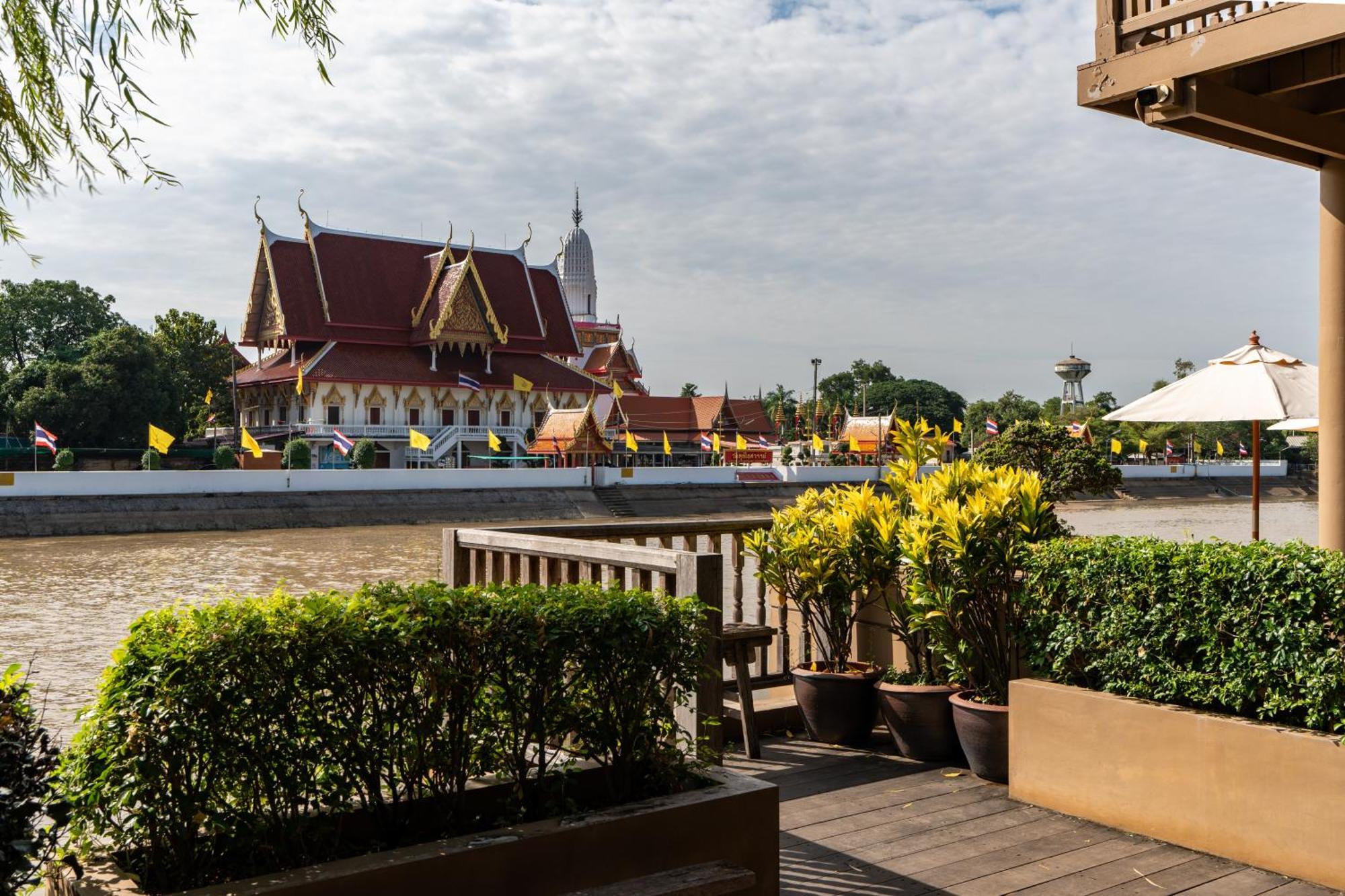 Syama Residence And Cafe Phra Nakhon Si Ayutthaya Dış mekan fotoğraf